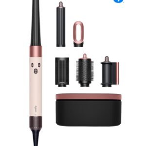 Moldeador multifunciones y secador Dyson HS08 Airwrap i.d. Tecnología Bluetooth (Ceramic Pink/Rose Gold) 100% ORIGINAL